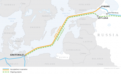 Gazprom: Plynovod Nord Stream 2 bol úplne dokončený